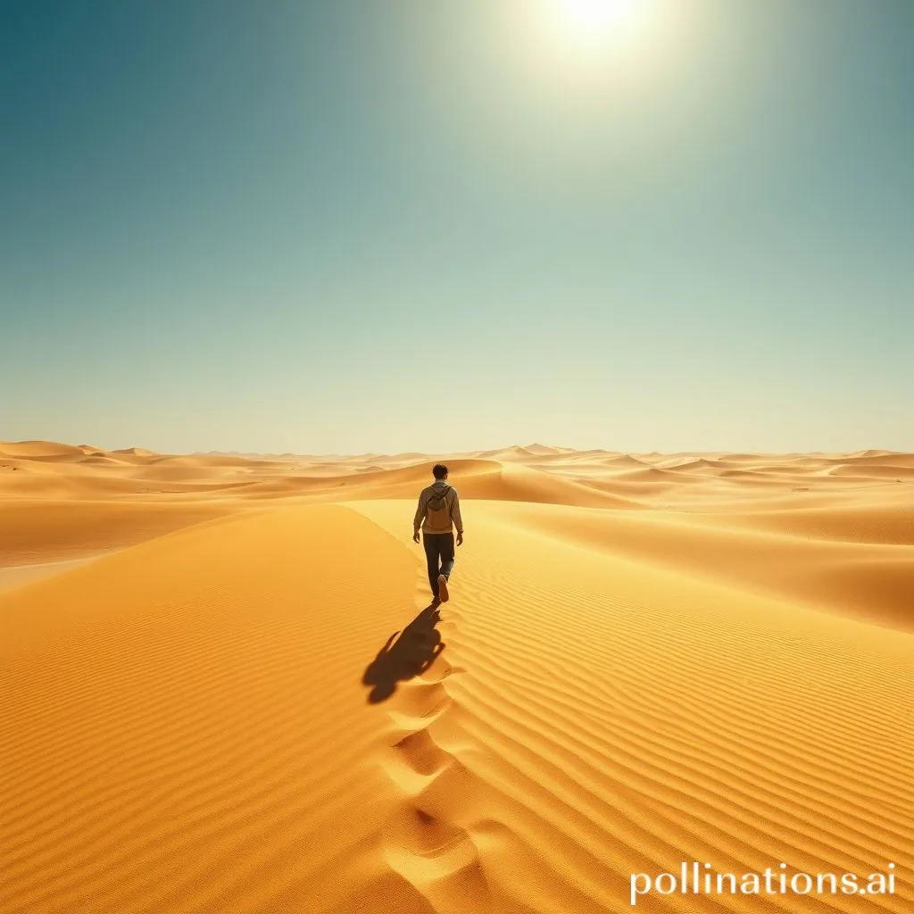 Rüyada Çöl Görmek: Yalnızlık ve Sabır Anlamı