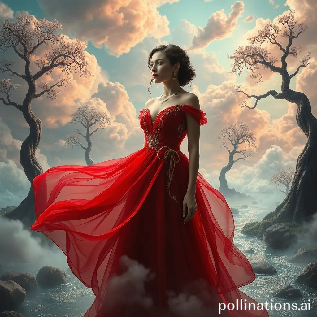 Rüyada Kırmızı Elbise Giymek: Tutku ve Özgüven İşareti mi?