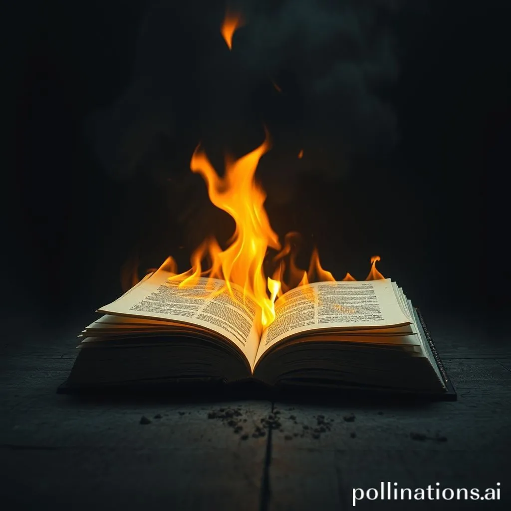 Rüyada Kitap Yakmak: Bilgi Kaybı ve İçsel Çatışma Tabiri